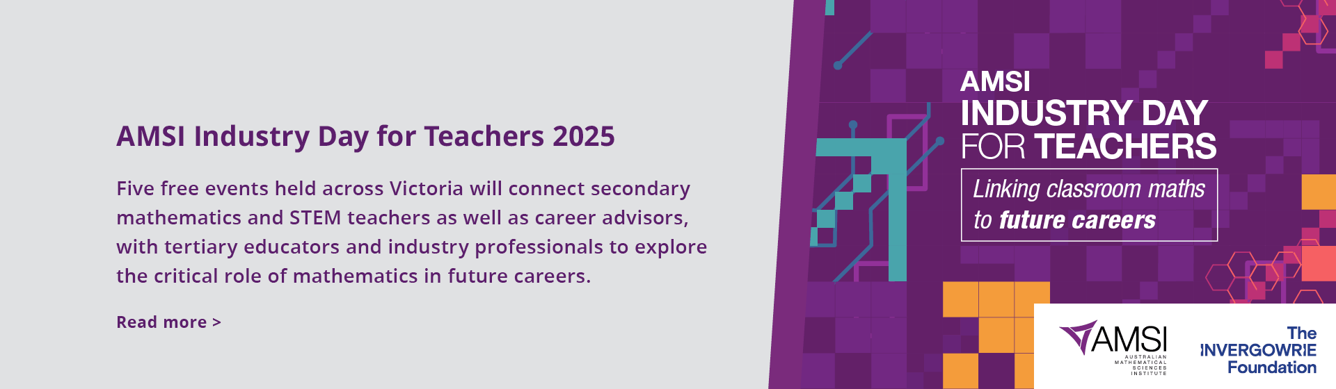 AMSI Industry Day for Teachers 2025