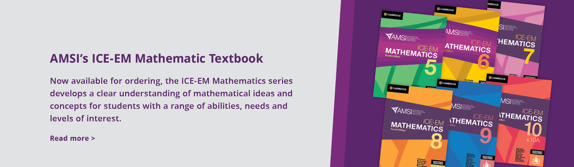 AMSI’s ICE-EM Mathematic Textbook
